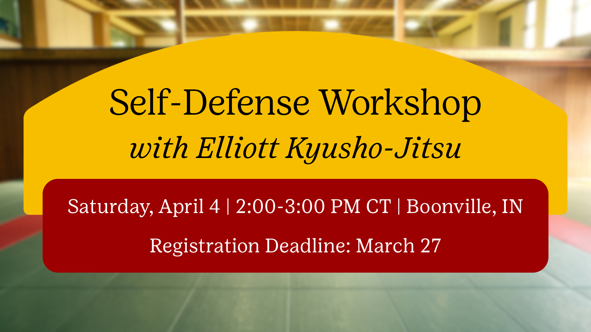 Girl Scout Self-Defense Workshop